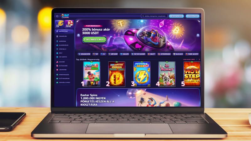 AlfCasino online kaszinó főoldal