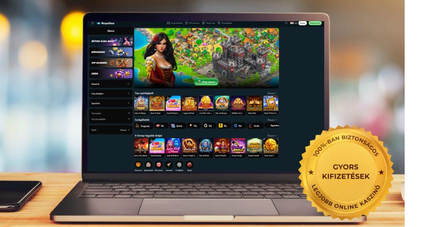 RoyalSea Casino főoldal