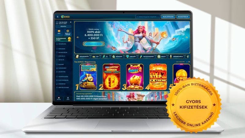 Casea online kaszinó főoldal