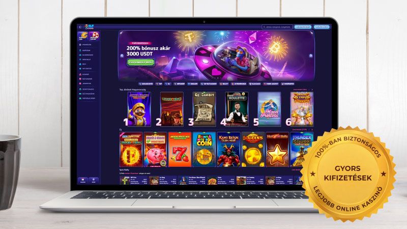 AlfCasino online kaszinó főoldal