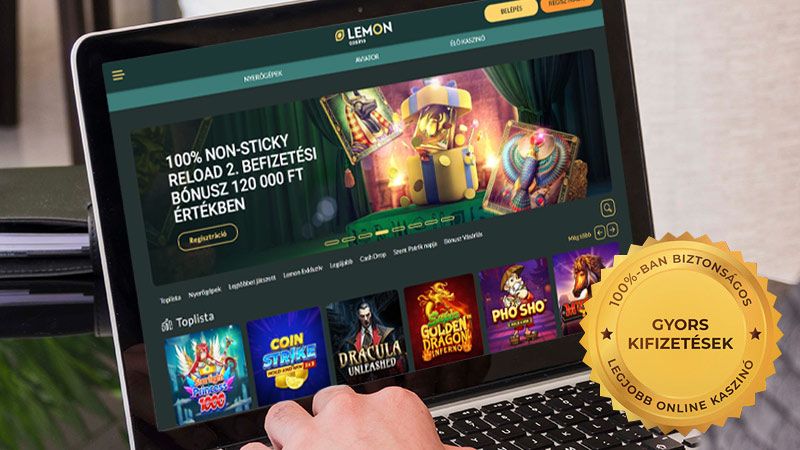 Lemon Casino főoldal