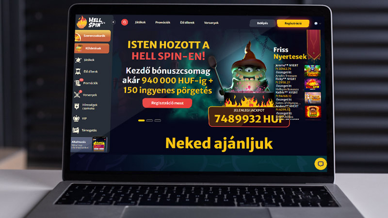 HellSpin online kaszinó főoldal