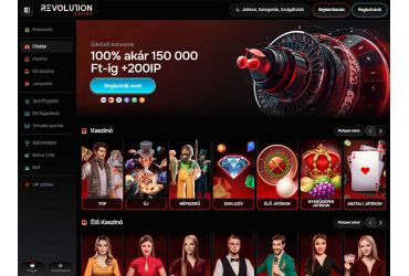 Revolution Casino előcsarnok