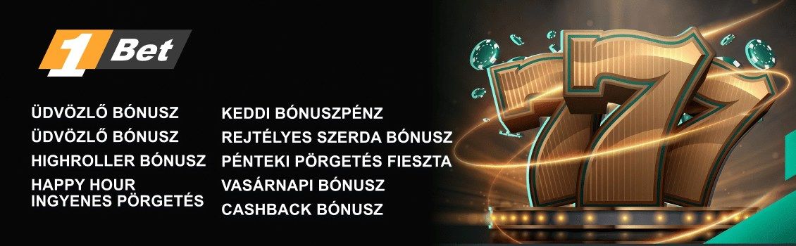 1Bet kaszinó bónuszok