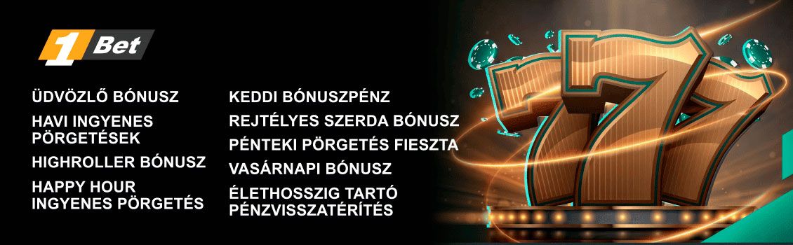 1Bet kaszinó bónuszok