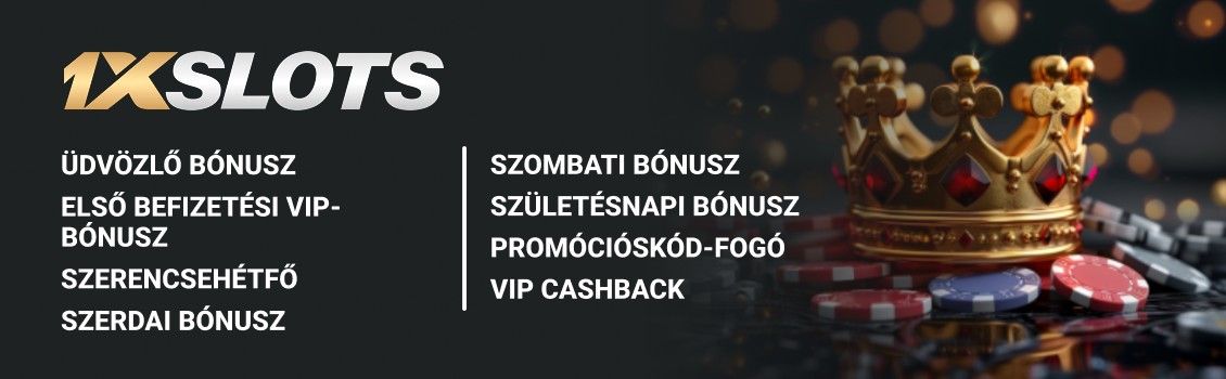 1xSlots Casino bónuszok