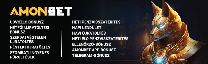 Amonbet kaszinó bónuszok