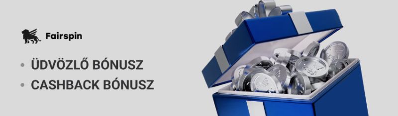 Fairspin kaszinó bónuszok