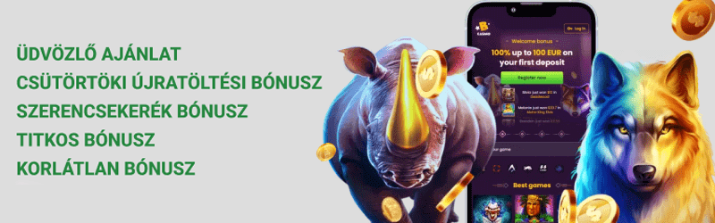 Bizzo Casino bónuszok