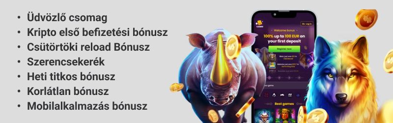 Bizzo Casino bónuszok
