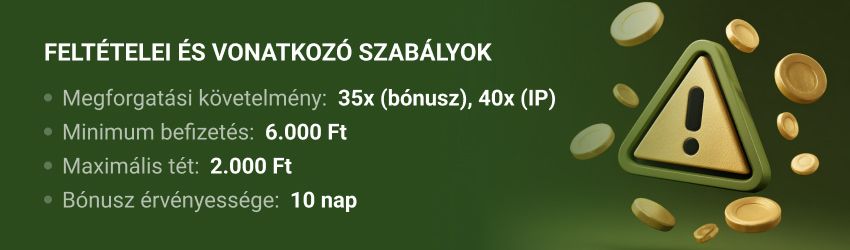 Gransino Casino bónuszok feltételei