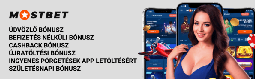 Mostbet Casino bónuszok
