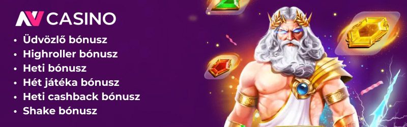 NV Casino bónuszok
