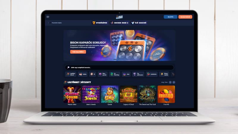 Bison online kaszinó főoldal
