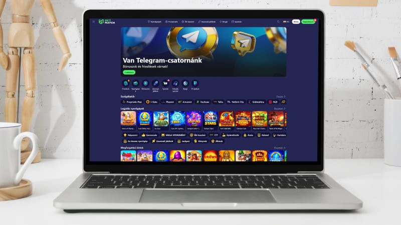 BetMatch Casino online kaszinó főoldal