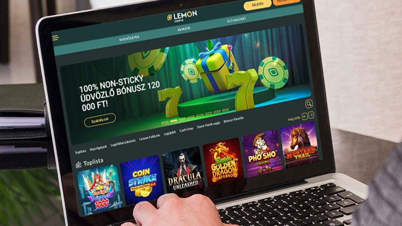 Lemon Casino főoldal