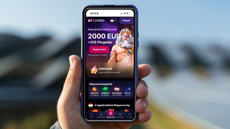 NV Casino online kaszinó főoldal