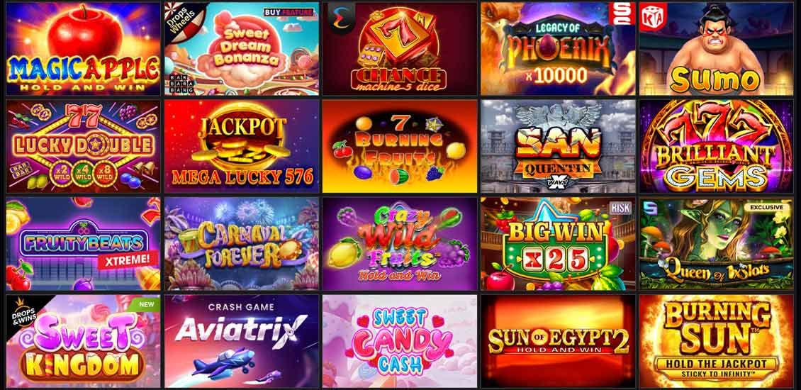 1xSlots Casino nyerőgépek