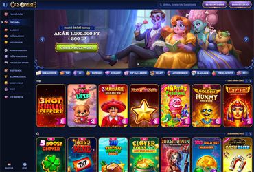 Casombie Kaszinó főoldal