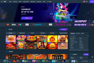 Jet Casino - Előcsarnok