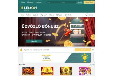 Lemon kaszinó előcsarnoka