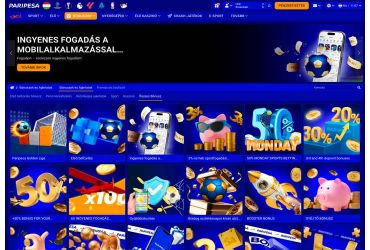 Paripesa kaszinó - Promóciók
