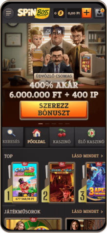 SpinBoss Casino mobil