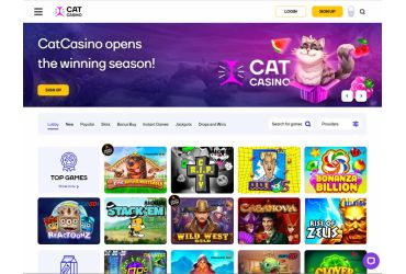 CatCasino - előcsarnok.