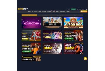 DitoBet Casino - akciók és bónuszok