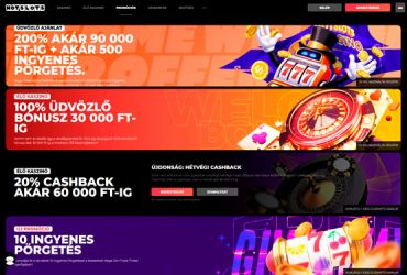 HotSlots promóciók listája