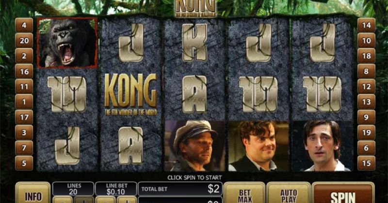 Játssz a A King Kong online nyerőgép a Playtechtől slottal most ingyen! | Kaszinok.biz