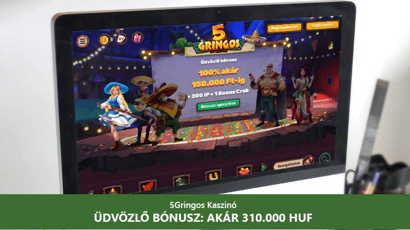 5Gringos Casino főoldal