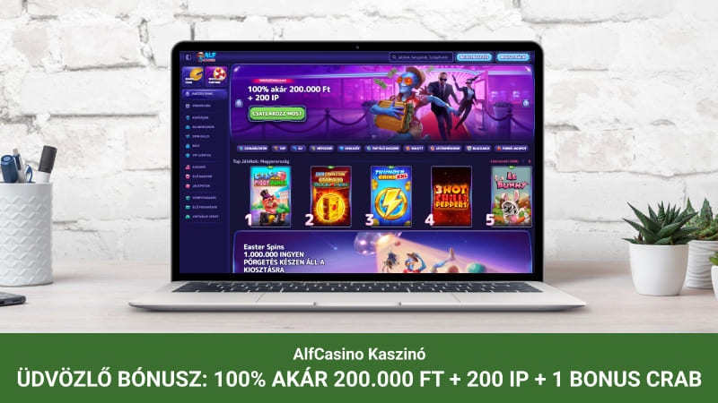 AlfCasino főoldal