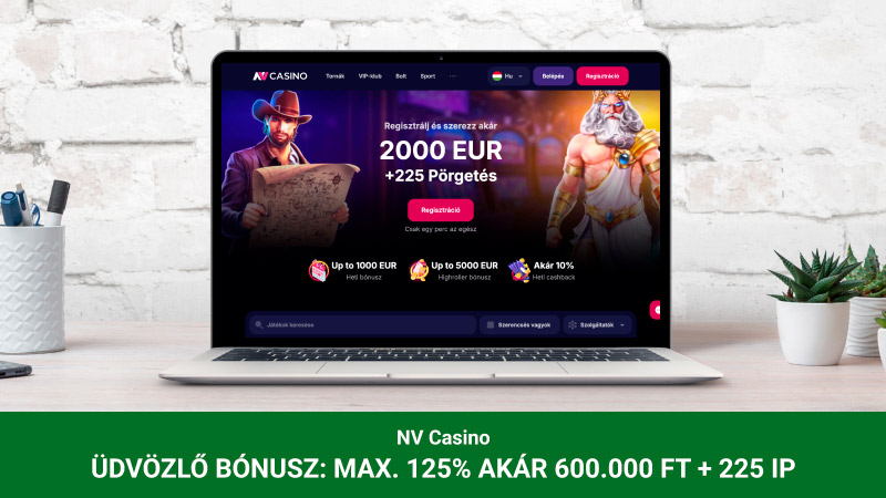 NV Casino főoldal