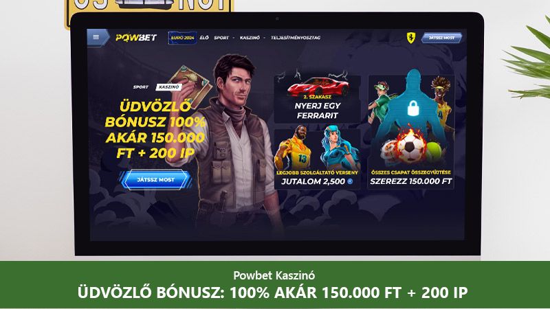 Powbet Casino főoldal