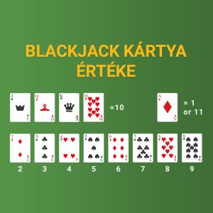 Online Blackjack – a lapok értéke