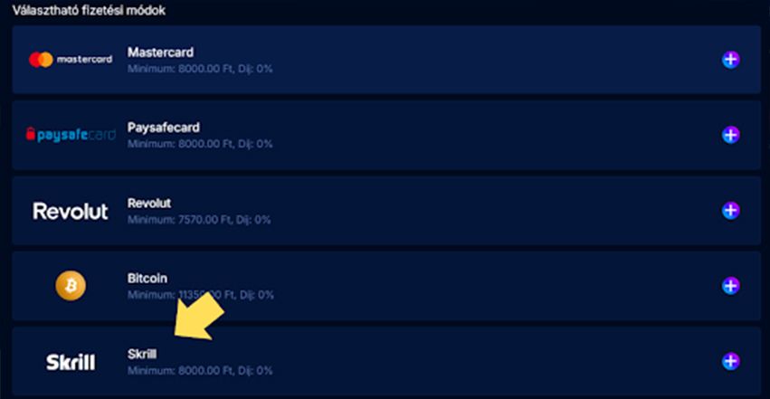 Skrill útmutató: hogyan lehet Skrill-lel befizetni egy kaszinóba? - 3 lépés