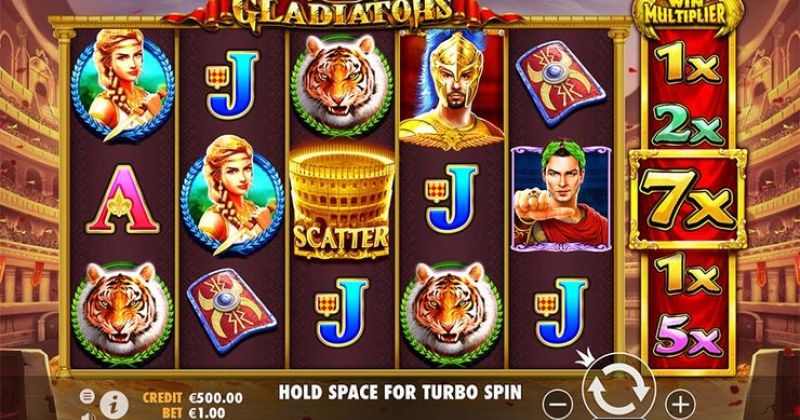 Játssz a A Wild Gladiators online nyerőgép a Pragmatic Play-től slottal most ingyen! | Kaszinok.biz