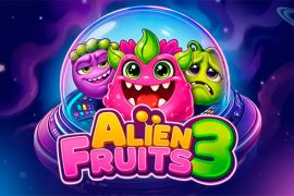 Alien Fruits 3 slot logó