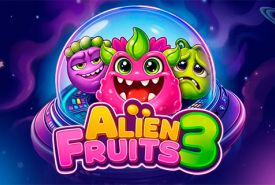 Alien Fruits 3 slot logó