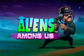 Aliens Among Us slot logó