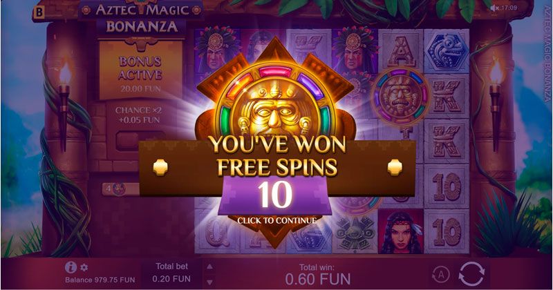 Aztec Magic Bonanza Ingyenes pörgetések