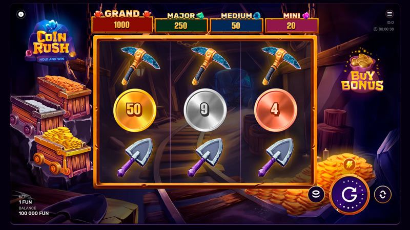 Coin Rush jatekmenet