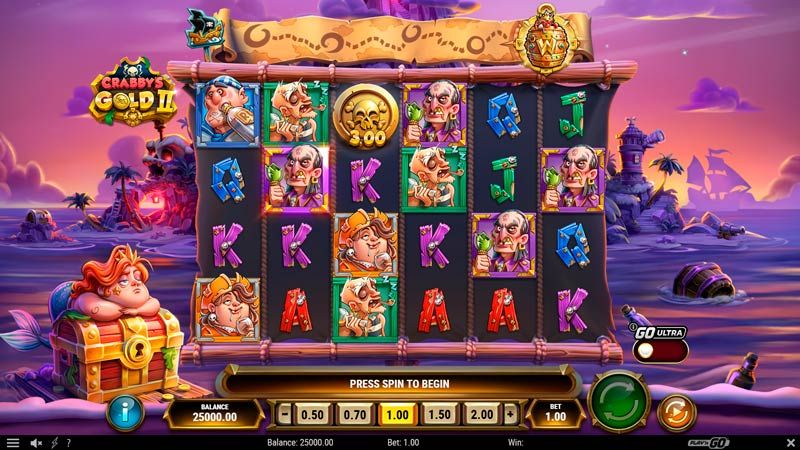 Crabby’s Gold 2 jatekmenet