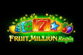 Fruit Million Respin slot logó