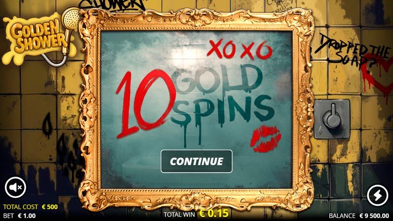 Golden Shower Gold Spins