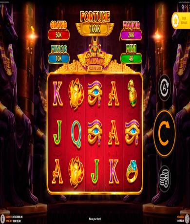 Játssz a Golden Tomb Guardians a Mancala Gaming által – áttekintés, ingyenes játék a demómódban slottal most ingyen! | Kaszinok.biz
