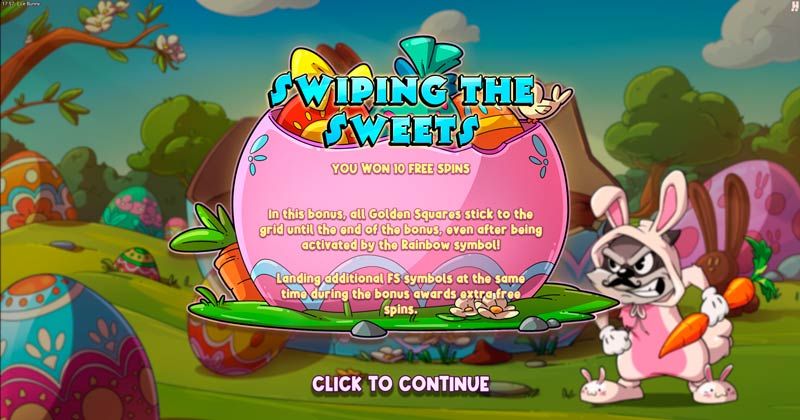 Le Bunny Swiping the Sweets FS