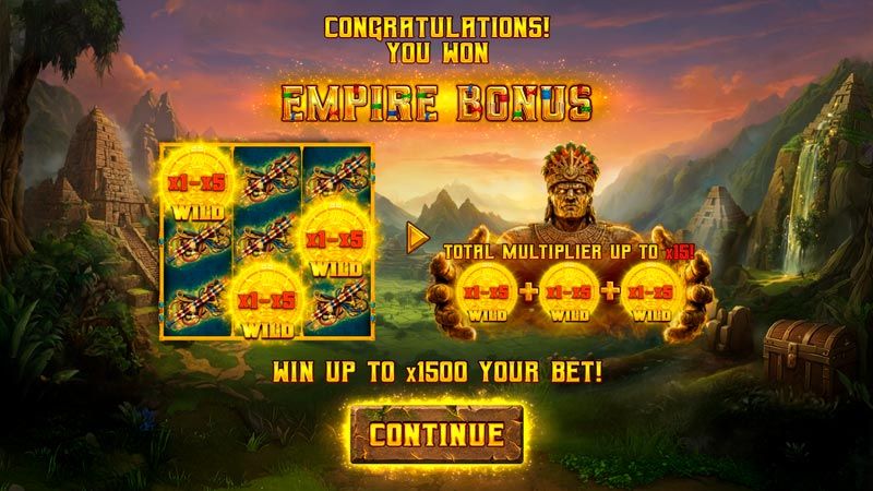 Mighty Crown: Empire of Gold Empire Bónusz