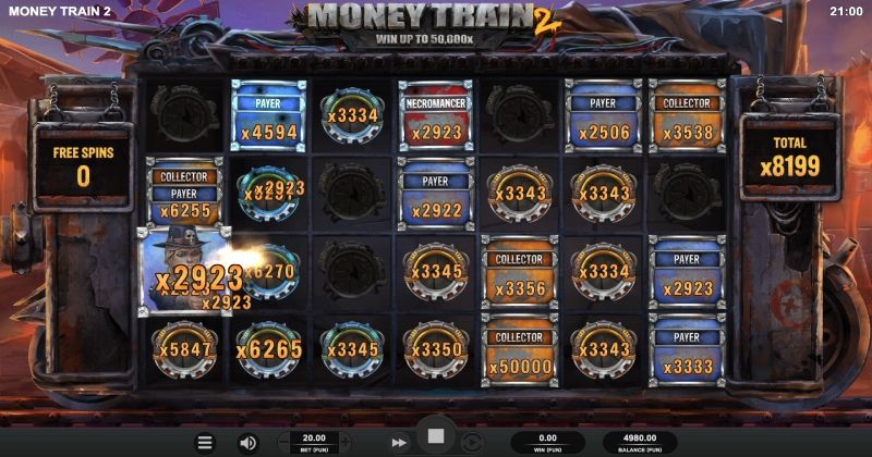 Játssz a Money Train 2 online nyerőgép a Relax Gaming-től slottal most ingyen! | Kaszinok.biz